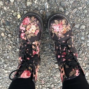Floral Doc Martens